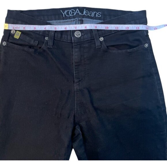 Yoga black high rise skinny jeans size 28 - Picture 4 of 6